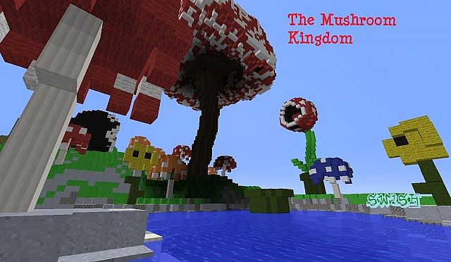 Mushroom Kingdom Map Minecraft
